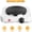 White, variant on TeqHome 1500W Electric Single Burner Hot Plates for Cooking with Non Slip Rubber Feet, 5 Power Levels Stainless Steel Hot Plate for Kitchen Camping RV, White