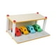 thumbnail image 5 of Estacionamiento de madera con juguetes para desarrollar automóviles, juego de garaje con autos de juguete para niños y niñas, 5 of 9
