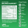 thumbnail image 5 of (3 pack) Lipo-Flavonoid Advanced Balance Support with Vitamin D3 for Vertigo Like Symptoms, Dizziness & Spinning, 30 Caplets, 5 of 21