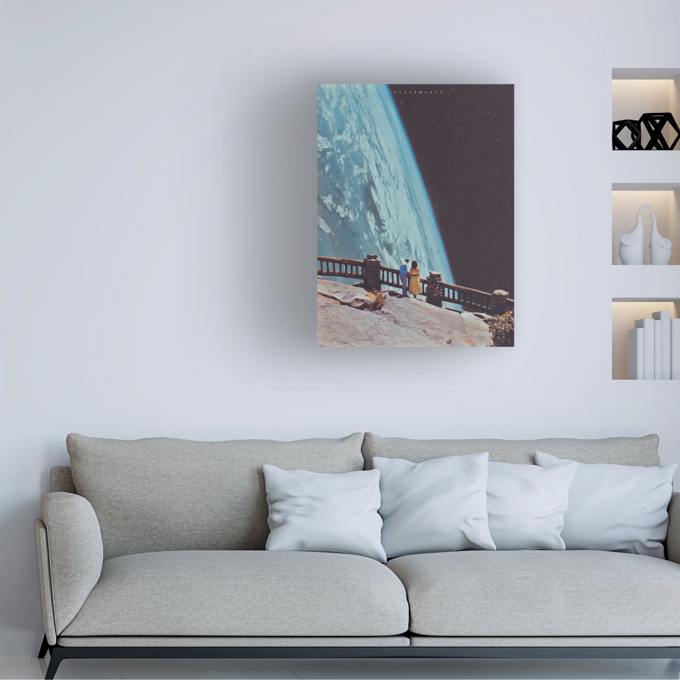 Trademark Fine Art spacerocket art 258 Canvas Wall Art