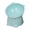 Blue, variant on Cat Food Bowl Innovative Tilted Elevated Cat Food Bowl Anti-Vomit Feeding Dish for Cats Small Dogs Digestive Comfort Neck Support Easy Clean Recycled Plastic Pet Bowl Tilted Bowl