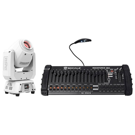 Chauvet DJ Intimidator Spot 260X Moving Head Light with RF Receiver DMX Controller