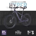 thumbnail image 2 of Bicicleta de Montaña Rocatomic Hyper R27.5 21v Shimano Frenos de Disco Hidráulicos X-Spark Morado, 2 of 7