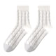 thumbnail image 2 of Calcetines largos para mujer, cómodos, de moda, que combinan con todo, calcetines de algodón para mujer, 2 of 3