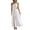 White, variant on CHENge Spring Dresses for Women 2026 Elegant Classy Square Neck Sleeveless Flowy Wedding Guest Party Midi Dress