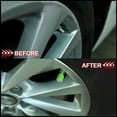 thumbnail image 6 of CHUSYYRAY LED Wheel Tire Air Valve Stem Caps Green Light Universal for Motorcycle Car Bicycle 8 Pcs 16.2mm x 7.55mm, 6 of 13