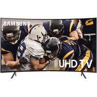 SAMSUNG 55" Class 4K Ultra HD (2160P) HDR Smart LED Curved TV UN55RU7300 (2019 Model)