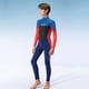 thumbnail image 5 of Traje De Neopreno Para Niños Traje de neopreno para niños Traje de baño de 2,5 mm Trajes húmedos subacuáticos (Azul oscuro 12 hombres), 5 of 8