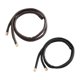 thumbnail image 3 of 2pcs Stylish Ponytail Hair Bands Leather Ponytail Holder Ties Headdress Decor, 3 of 4