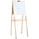 thumbnail image 5 of Caballete de madera para niños, pizarra magnética de doble cara, soporte ajustable para dibujar, pintar y hacer arte, 5 of 14