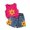 czb# Hot Pink227, variant on CUZIBR Summer Outfits For Toddler Girls Kids Bright Sunflower Knit Sleeveless Round Neck Tank Top And Denim Shorts For Little Girls Lightweight Cute Textured Clothes Short Sets,Hot Pink,5-6 Years