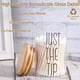 thumbnail image 3 of Dispensador de vidrio Apothecary Jars Lucomb Qtip Holder, 300 ml, 4 unidades, 3 of 7