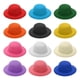 thumbnail image 1 of Uxcell 2.3" Mini Sombreros Formales, 12 Pcs Mini Sombreros de Muñeca Mini Sombrero para Manualidades Accesorios para el Cabello Decorar Muñecos de Nieve, Multicolor, 1 of 5