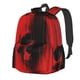 thumbnail image 1 of Disketp Minimalist Skull Red Mochila Escolar de Gran Capacidad y Peso Ligero, Mochila de Viaje Ideal para Escuela, Trabajo y Uso Diario, Cómoda y con Estilo, 1 of 8
