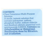 Clear Conscience Multi-Purpose Contact Solution, 12 Oz