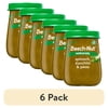 (6 pack) Beech-Nut Naturals Stage 2 Baby Food, Pea Zucchini & Spinach, 4 oz Jar