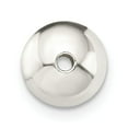 thumbnail image 2 of Sterling Silver Saucer Beads 5.2 X 8Mm - Pack Of 6, 2 of 2