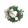 thumbnail image 2 of Dongrere Winter Wreaths for Front Door Outdoor Christmas Wreath for Year-Round Decorating Holiday Garland for Window Mantel Decor, 2 of 6