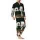 thumbnail image 2 of Balery Cute Goat Baby Pijama para Hombre de Dos Piezas con Manga Larga, Conjunto de Dormir y Descanso Suave con Bolsillos-XX-Large, 2 of 7