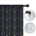 thumbnail image 4 of Blackout Kids Curtains,Dark Blue Sun Moon Pattern Childrens Insulated Curtains Set Of 2,Bedroom Essentials,Toddler Room Decor 42x54in(106x137cm), 4 of 5