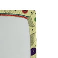 thumbnail image 2 of Ambesonne Tribal Fitted Sheet, Peacock Pattern, Queen Size, Cream and Purple, 2 of 2