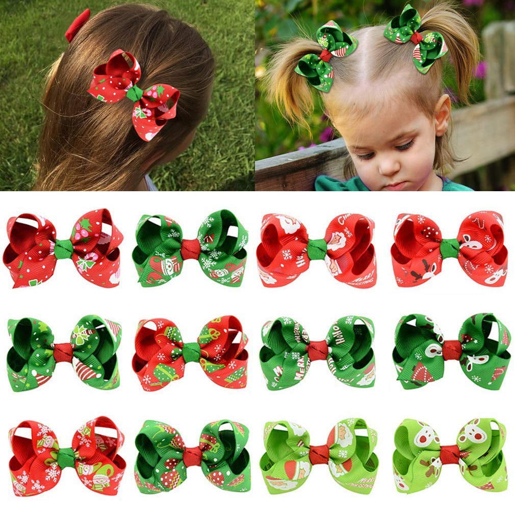 christmas bows for girls