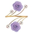 thumbnail image 2 of Party Supplies,Curtain Tiebacks Red Rose With Pearls Curtain Holdbacks Decorative Gold Curtain Tiebacks Handmade Flower Curtain Holdbacks No Drill Curtain Holder For Home Decor, 2 of 9