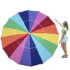 EasyGo Giant 8' Rainbow Beach Umbrella