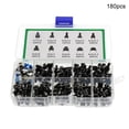 thumbnail image 3 of Interruptores de botón Sidaley 180 piezas microinterruptores de cobre, 3 of 6