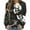 Black, variant on YUGYXL Funny Pumpkin Print Sweatshirts for Women Halloween Witch Bat Graphic Sweater Long Sleeve Round Neck Pullovers Blue M