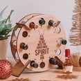 thumbnail image 1 of Countdown Wine Rack Tree Wine Bottle Wooden Ornament Decoration, 1 of 4