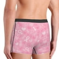 thumbnail image 5 of Disketp Breast Cancer Awareness Men'S Boxer Briefs,Soft And Breathable Cotton Underwear With Comfortflex Waistband, 5 of 9