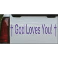 thumbnail image 1 of God Loves You Decal Car or Truck Window Decal Sticker, 1 of 1