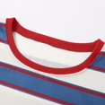 thumbnail image 4 of DHFJKG Womens Tops Striped Color Block Short Sleeve T Shirts Crewneck Casual Loose Fit Basic Tee Shirt Summer Stylish Tops, 4 of 7