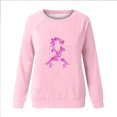 thumbnail image 4 of Aboser Women Cancer Awareness Sweatshirt Breast Cancer Pullover Top Trendy Pink Ribbon Shirts Spread The Hope Sweatshirts Tops Breast Cancer Support Shirt Blouse, 4 of 4