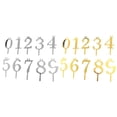 thumbnail image 2 of relayinert Digital Birthday Cake Candlestick Set With Customizable Number Combination Brightens Every Special Occasion Or Date gold, 2 of 6