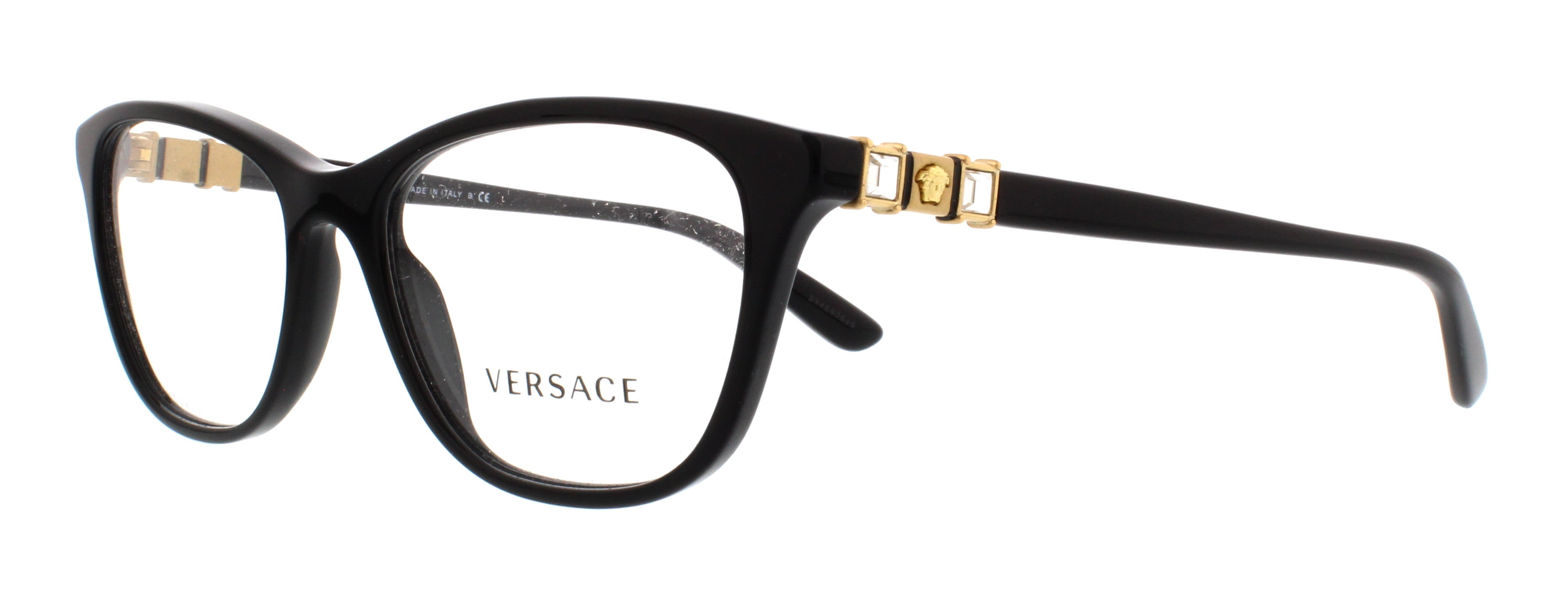 VERSACE Eyeglasses VE3213B GB1 Black 