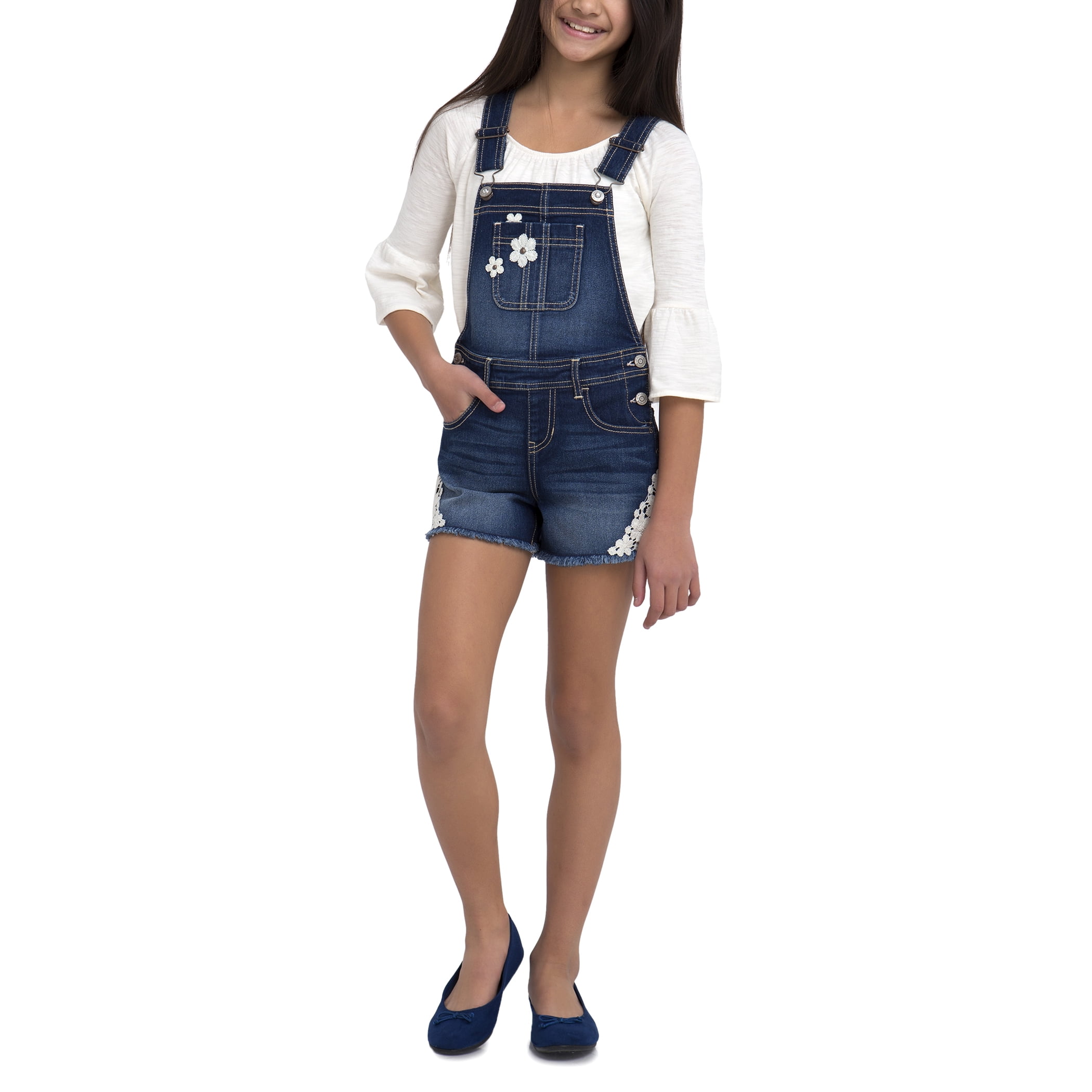 overall shorts walmart