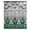 Green, variant on Green Butterfly Flower Semi Sheer Curtains Drapes for Living Room,Bedroom,French Doors Window 54 Inches Long,Stained Glass Dragonfly Floral Plant Rod Pocket Chiffon Curtain Voile Drapery Panel