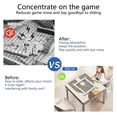 thumbnail image 5 of Decorative Boho Pattern Extra Large Anti-Slip Mahjong Mat 31.5x31.5 Inch Rubber Surface with Noise Reduction for Board Games and Game Room Decor, 5 of 7