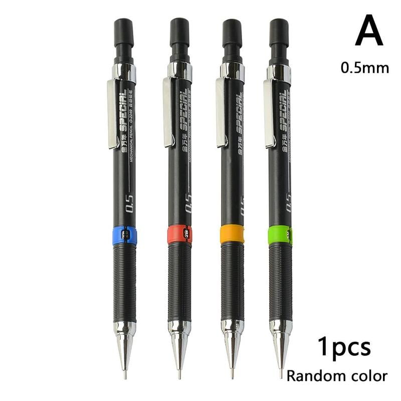 2pcs 0.5/0.7mm Candy color mechanical pencil cute automatic pens stationery 