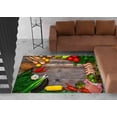 thumbnail image 2 of Kitchen Rug, Colorful Rug, Food Rugs, Modern Rugs, Entry Rug, Corridor Rug, Runner Rug, Salon Rug, Personalized Rug, Colorful Rug, 3.3'x9.2' - 100x280 cm, 2 of 4
