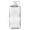 White, variant on Yesbay Water Cup 500ml Flat Water Bottle Pocket Size Water Container Transparent Drinkware