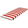 Outdoor Swing/Glider/Bench Cushion, Red , White and Blue Stripe