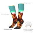thumbnail image 4 of Sigee Cool Camel Oasis Vibes for Socks for Men Women Socks Stocking Compression Socks, 4 of 6