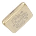 thumbnail image 2 of Metal  Case Box, Compact Stylish  Holder Case Retro  For Outdoor For Boyfriend Constantine,Peony,Double Headed Eagle,Flat Surface, 2 of 8