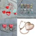 thumbnail image 3 of Doctor Enfermera Estetoscopio Forma Broches Personalidad Medicina Broche Insignias Solapa Alfileres Metal Joyería Regalo, 3 of 4
