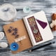 thumbnail image 1 of Marcador De Pintura De Diamante En Forma De Pavo Real DIY Con Borla Para Decoración De Manualidades De Libros De Regalo, 1 of 7