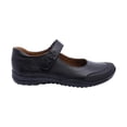 thumbnail image 2 of Zapato escolar Coqueta para niña de piel negro Georgina con punta reforzada, 2 of 6