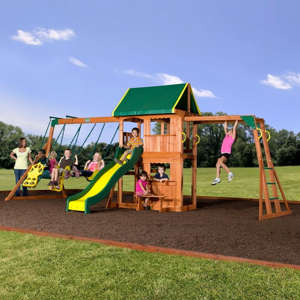 Backyard Discovery Prairie Ridge Swing Set